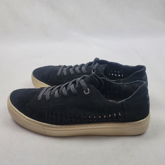 Toms Black and Cream Women's Sneakers - Picture 4 of 7